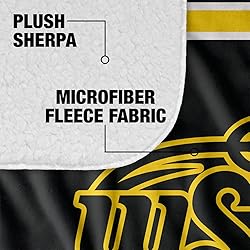 Wichita State Shockers Primary Logo Stripes Sherpa