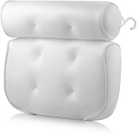 Yliansong Oreiller De Bain Baignoire Oreiller Bain Oreiller De Bain Et Spa Repose Tete Avec 6 Tasses D Aspiration De Bain Coussin De Bain Oreiller Blanc Pour Bain Spa Baignoire Et Douche Amazon Fr Cuisine