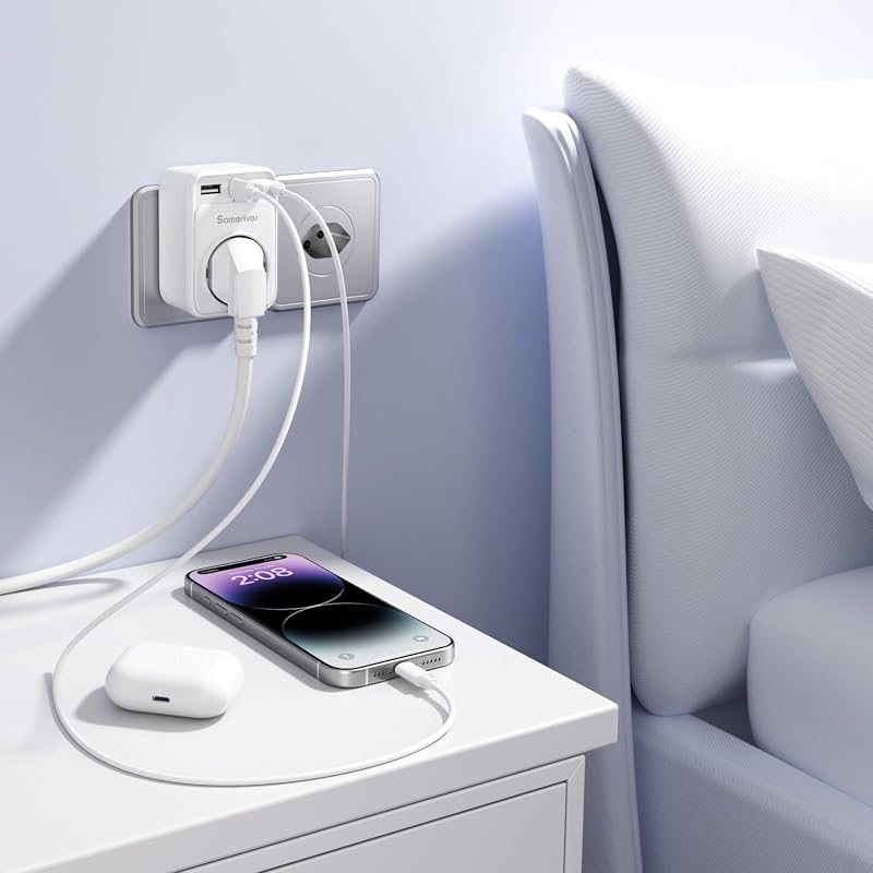 Reiseadapter Schweiz Adapter Deutschland Stecker Typ J Steckdosenadapter