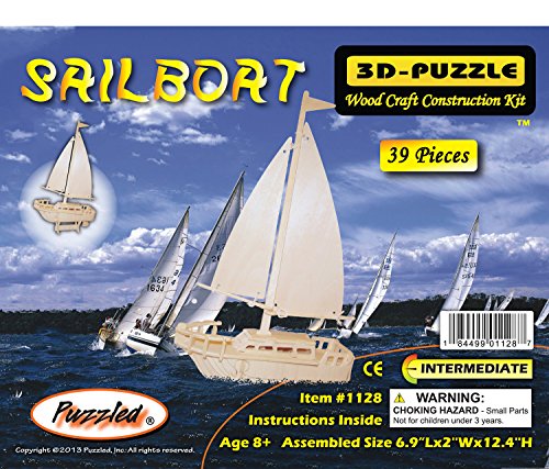 3D Puzzles - Sailboat