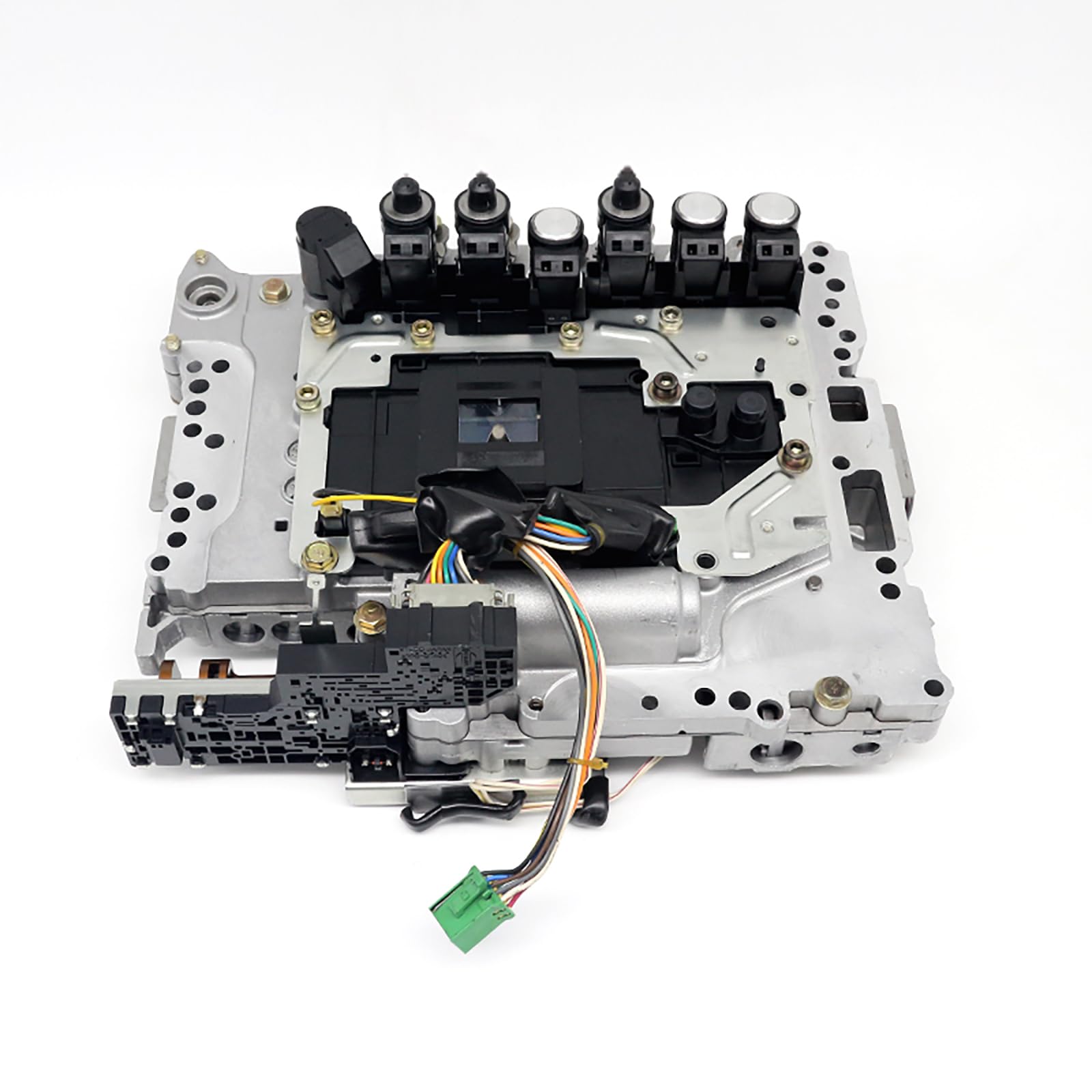 Photo 1 of RE5R05A TCU Transmission Valve Body 0260550002 Tranmission Solenoid Control Unit Assembly Compatible with Nissan Xterra Pathfinder Armada Frontier Titan FX35 G35