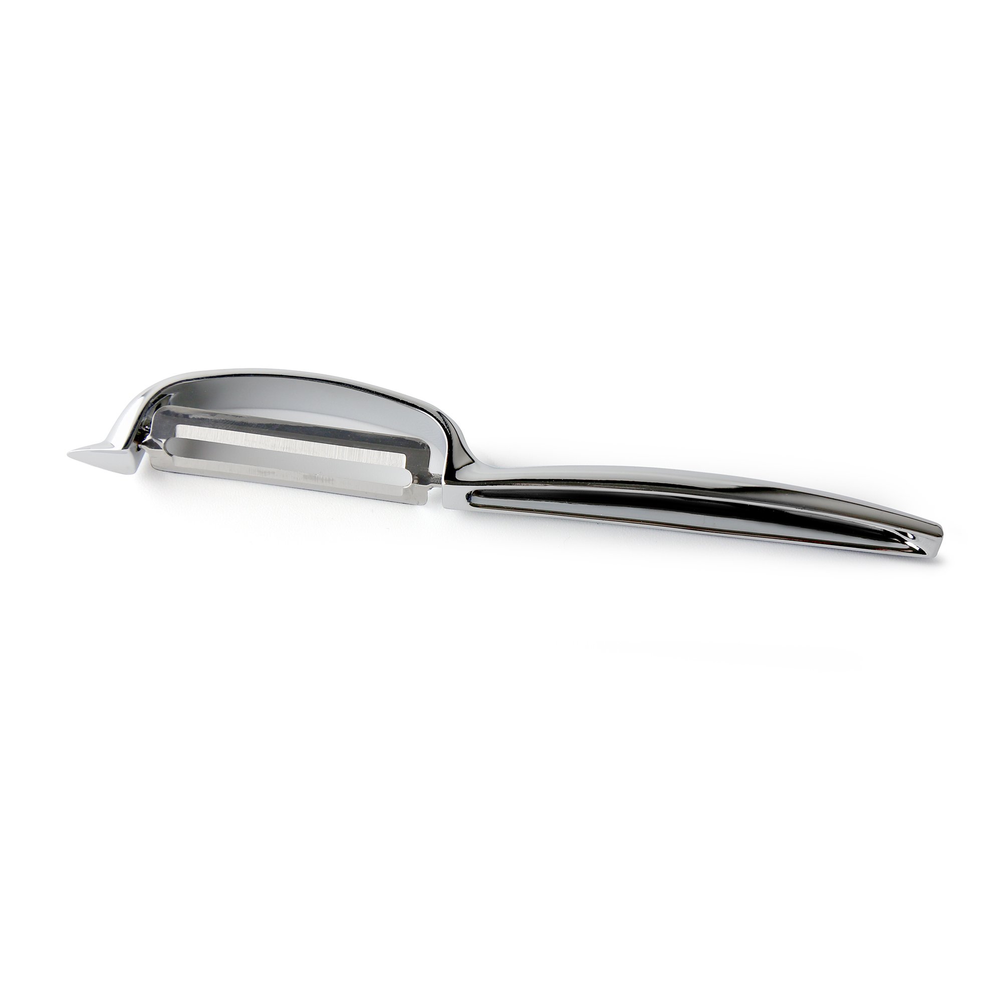 Grunwerg Windsor Carded Swivel Peeler, Stainless Steel, Mirror Polished
