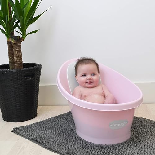 BEABA by Shnuggle Baby Bath Tub with Little Baby Bum Bump Support