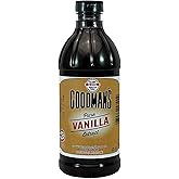 Goodman's - Pure Vanilla Extract - No Sugar, Non-GMO - 1 Pint | Gluten-Free, Kosher, Low Carb, Low Calorie, Madagascar Bourbon Vanilla For Baking &amp; Cooking