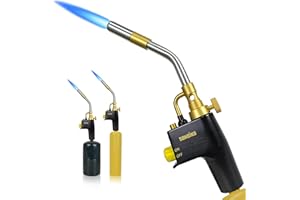 Sondiko Propane Torch, High Intensity Mapp Gas Welding Equipment, Gas Torch Head, Trigger Start Plumbing Soldering Blow Torch