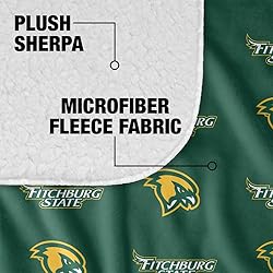 Fitchburg State University Blanket, 50"x60" Logo