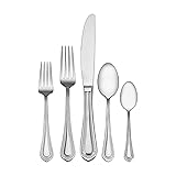 Mikasa Regent Bead 65-Piece Flatware Set for