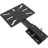 BUYYAH Mount Vise and Grinder, Multi-Purpose Mount, Wall &amp; Table Top, Black | Fits notchers, grinders, vises, shears &amp; shrinkers. Heavy-duty ultra-high-strength metal. Wall, table top &amp; car rear mount.