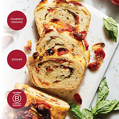 KING ARTHUR PREMIUM SEMOLINA FLOUR: COARSE GROUND, HIGH PROTEIN DURUM WHEAT FOR PERFECT PASTA, PIZZA, AND BREAD MAKING – KOSHER, 3 LBS RESEALABLE BAG, USA-GROWN WHEAT, VERSATILE BAKING INGREDIENT