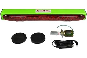 TowMate TM22G 22" Wireless Trailer Light Bar Green LED Wire-Free Durable Easy Charging