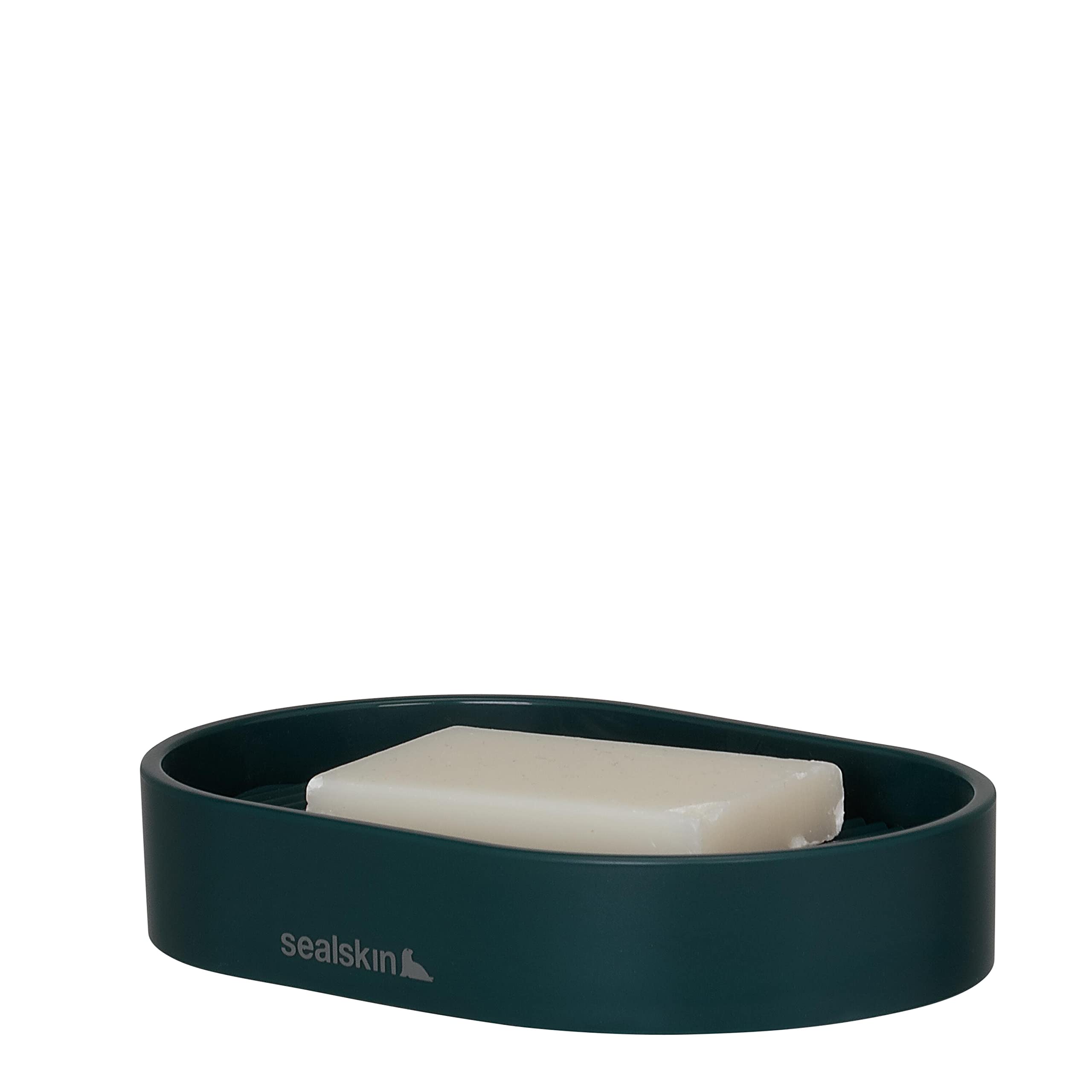 Sealskin Brave Soap dish freestanding Dark green, B x H x T: 136 x 26 x 89 mm