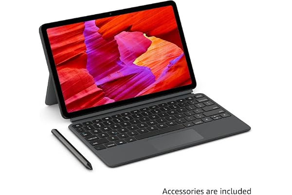 Amazon Fire Max 11 tablet productivity bundle with Keyboard Case, Stylus Pen, octa-core processor, 4 GB RAM to do more throughout your day, 128 GB, Gray, without lockscreen ads