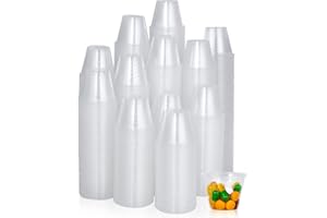 LILYMICKY 1000 Pack Disposable Medicine Cups (1oz), Medical Plastic Measuring Cups For Medical Purposes, or Mixing and Measuring Resin, Epoxy, DIY Arts & Crafts, Paint, Cooking