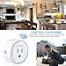 WiFi Mini Smart Plug Outlet, No Hub Required, Works with Amazon Alexa Echo and Google Assistant, Remote Control with Timing and Countdown Function, Bropang Wireless Outlet Wi-Fi Plug P1 (1 Pack)