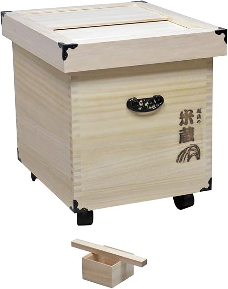 Amazon 桐製米びつ30kg 米蔵 米びつ オンライン通販