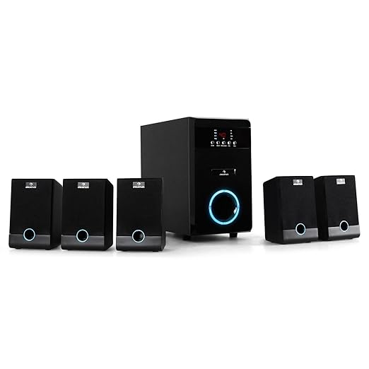 Auna Aktives 5.1 Surround Lautsprecher Boxen System