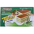 Bolu Lapis Rasa Kelapa & Pandan (Twins Layer Cake Coconut & Pandan Flavor) - 5.07oz (Pack of 1)