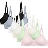 Nubofy Girls Training Bra Teen Kids Sports Bras 8-10 10-12 12-14 14-16