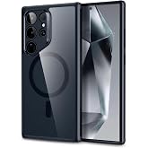 ESR Classic Hybrid for Samsung Galaxy S24 Ultra Case, Clear Black | Long-Lasting Anti-Yellowing, Ultra-Thin, Compatible with 