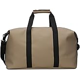RAINS Regular Weekend Bag - Waterproof Travel Duffel for Men and Women - Duffle with Coated Zip, Adjustable Strap