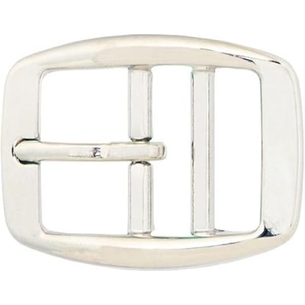 Koop Riem Gesp 20MM Zwart Dubbele bar bij