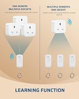 DEWENWILS Remote Control Sockets 30m 100ft 13A 3120W Wireless Light Switch view 6