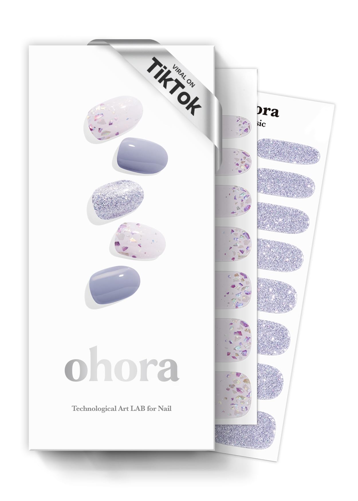 Ohora N Afterglow Manicure Semi-Cured Gel Nail Strips ND-196 — image 1