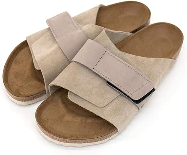 Amazon ビルケンシュトック Birken Stock メンズ Kyoto サンダル 42サイズ Taupe Birkenstock ビルケンシュトック ファッションサンダル