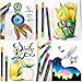 Huhuhero Double-Ended Fine and Soft Brush Tip Watercolor Art Pen Markers, Assorted Colors (No Duplicates), 24 Pack
