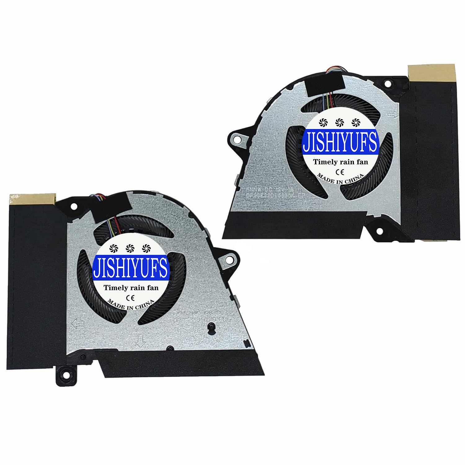 JISHIYUFS New CPU+GPU Cooling Fan for ASUS Rog Zephyrus G14 GA401Q GA401QC GA401QE GA401QH GA401QM GA401IHR GA401QEC-K2064T DFSCK221151818 FNNX DFSCK22D0 5883K FNNW DC12V 1A