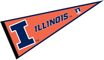 Amazon Com College Flags Banners Co Illinois Fighting Illini