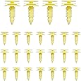Dickno 25 PCS Front Door Trim Panel Retainers Clips, OEM Number 10153057, Automotive Body Part Fastener Clips Replacement for 8mm Hole, Compatible with Bravada Cavalier and More