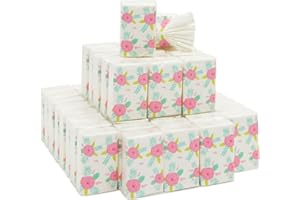 Juvale 60-Pack Wedding Facial Tissue Souvenirs for Guests - Welcome Bag Party Favors and Bulk Pocket- Size Travel Packs - Pocket Tissues - ===