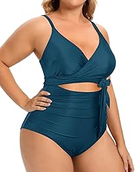 Daci Plus Size One Piece Swimsuit - Tummy Control