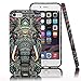 iPhone 7 Case,iPhone 8 Case,4.7 inch,Clouds Luminous Luxury Fashion Cool Cute Elephant Tribe Animal TPU Rubber Durable Protective Case Cover for Apple iPhone 7/8 -Colorful Elephant