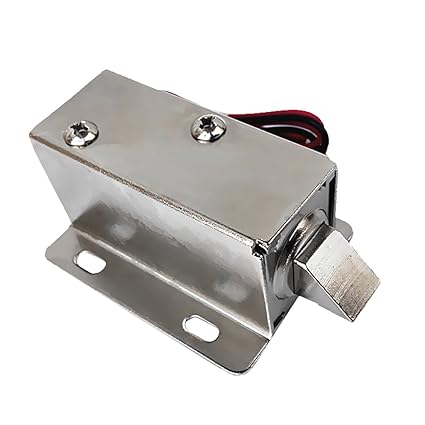 Segolike DC12V Lock Tongue Luggage Electric Solenoid Assembly for Auto Door Sauna Cabinet Drawer