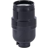 B&amp;P Lamp&reg; E26 Medium Base Phenolic Long Keyless Socket with UNO Threads