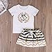 Baby Girl Big &Little Sister Bodysuit Tops Bowknot Striped Skirts Dress Set (2-3 Years, Big Sister)