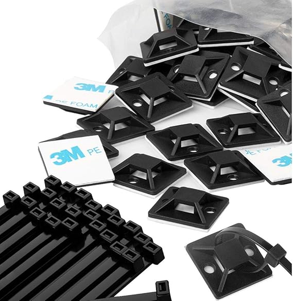 pedalboard cable ties