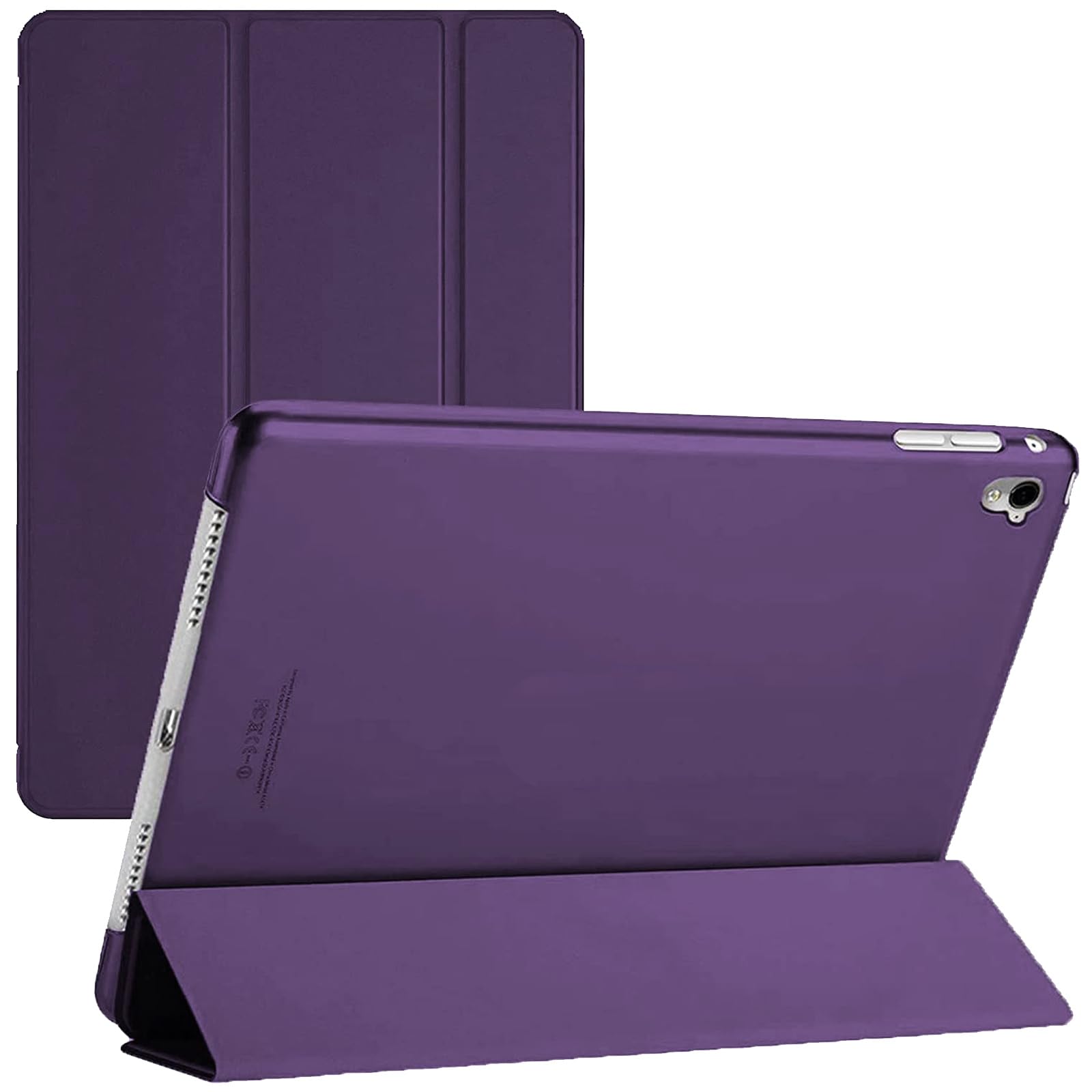 For Apple iPad 9th / 8th / 7th Generation Case Cover (2021/2020/2019) (10.2 Inch) Smart Magnetic Ultra Slim Stand Cover Auto Wake/Sleep For iPad 9 / iPad 8 / iPad 7 (Purple) — image 1