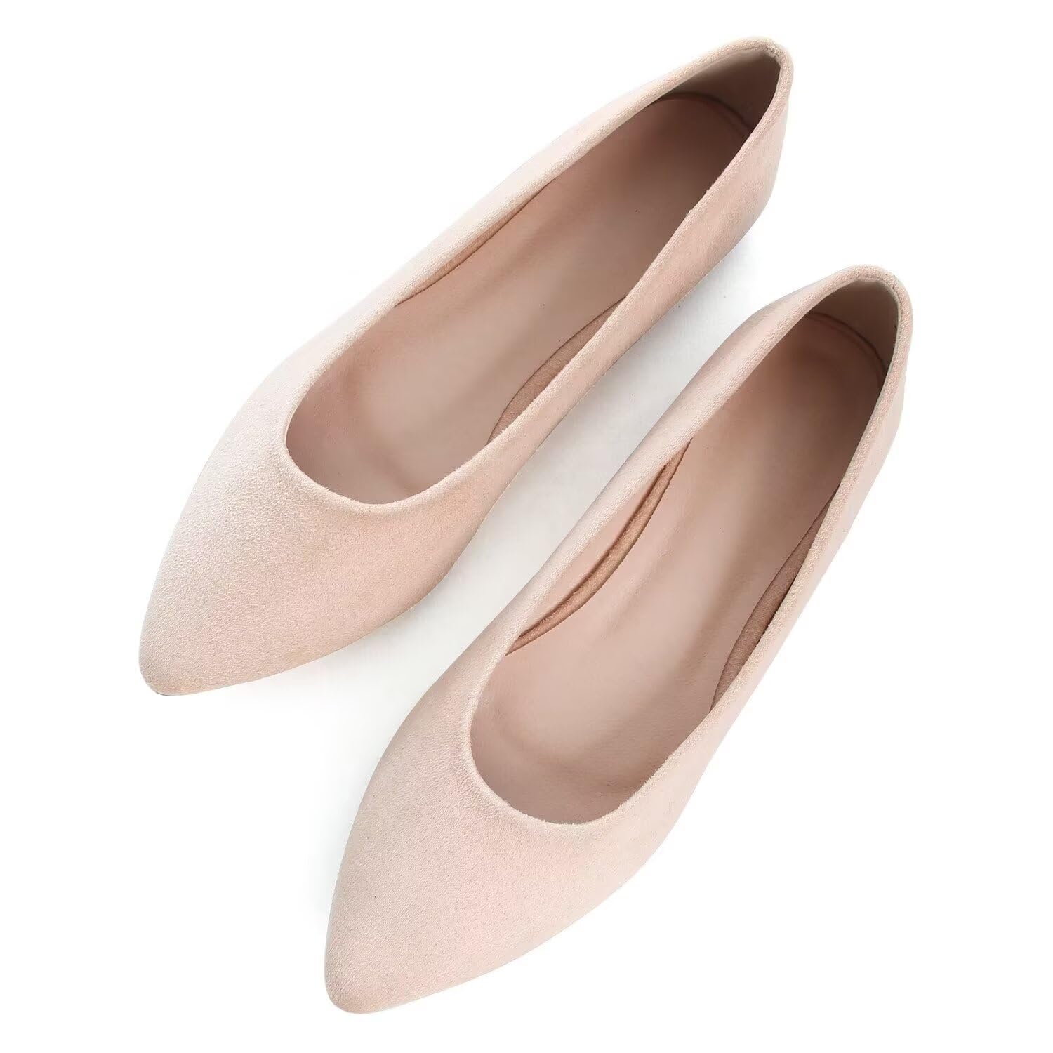 ChaiRong Zhou Casual Flats for Women Soft Suede