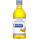 McCormick Culinary Imitation Banana Extract, 16 fl oz - One 16 Fluid Ounce Bottle of Banana Flavoring Extract, Perfect for Ba