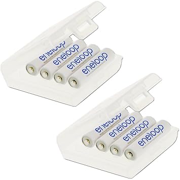 Panasonic Eneloop Akkus MICRO AAA 44 x 10,5 mm, bis 1500 Ladezyklen, 8 Stück