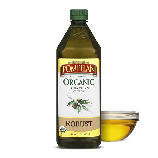 POMPEIAN ROBUST ORGANIC EXTRA VIRGIN OLIVE OIL –...