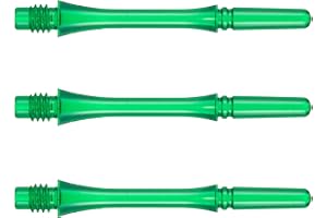 コスモダーツ(COSMO DARTS) Cosmodarts Fit Shaft Gear Shaft Slim Spin Clear Green 3