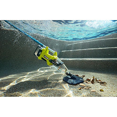 Ryobi 18Volt ONE+ LithiumIon Cordless Underwater Stick Pool Vacuum