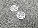 Yansanido Pack of 10 Alloy Silver ''your first breath took mine away'' Round DIY Antique Message Charms Pendant for Making Bracelet and Necklace (your first breath took mine away)