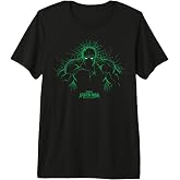 Marvel Spider-Man: Brand New Day Hulk Green Web Silhouette Premium Tri-Blend T-Shirt