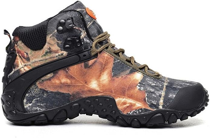 Amazon ショウカン 高ヘルプ アウトドア 登山 ハイキング靴 迷彩の靴 Xiangguan ショウカン スニーカー