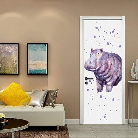 Gratuit Images Yongqiang 3d Porte Autocollants Diy Etanche Stickers Muraux actualisé par